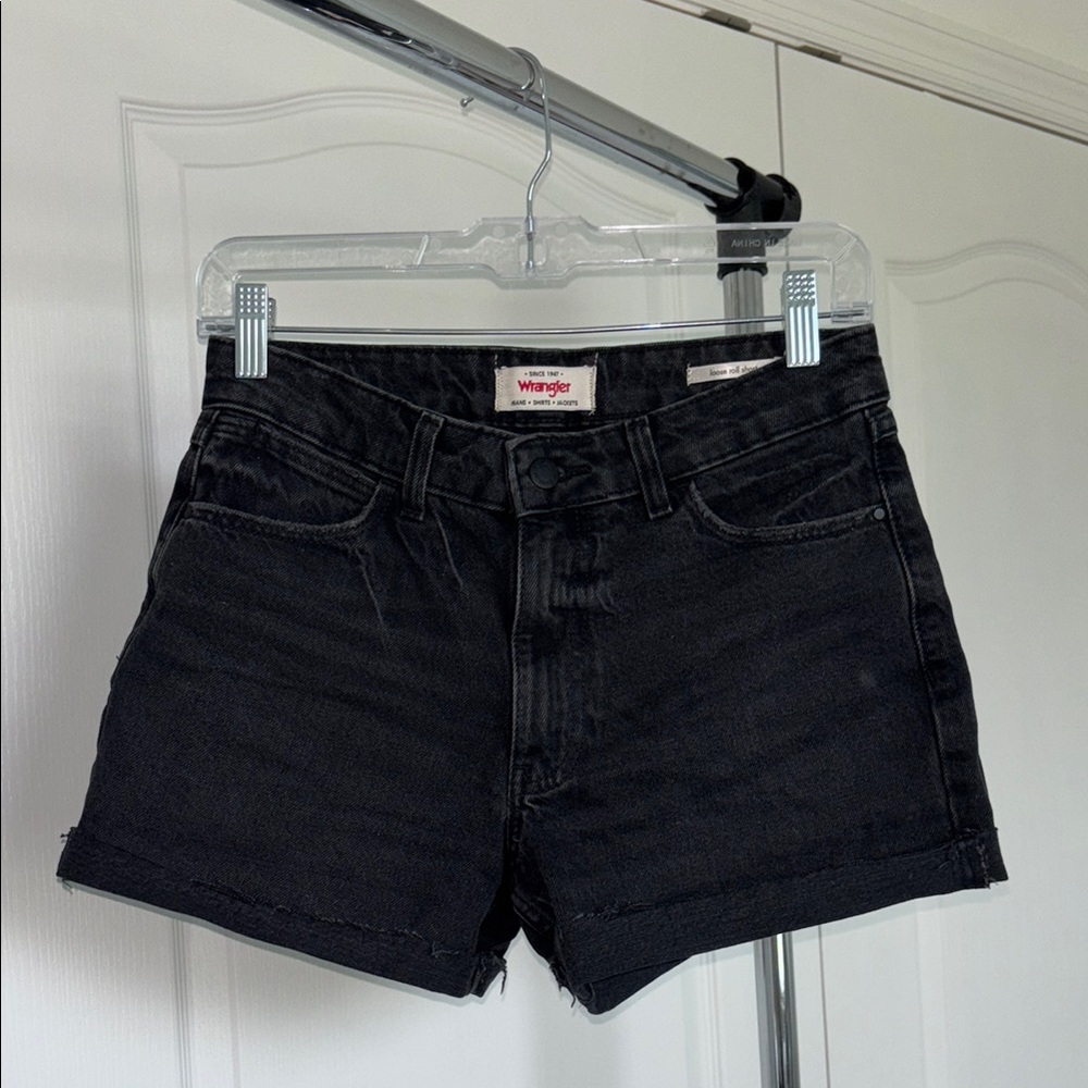 Wrangler Women's Dark Denim Jean Shorts